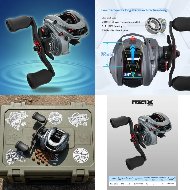 Fishing Gear - ZGLY Abu Garcia Elite Dropper Reel