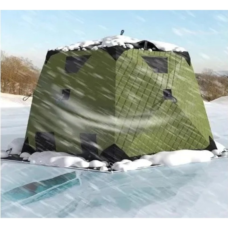 Hexagonal Ice Fishing Hut – Th - Fishing Equipment You Need 评论和价格