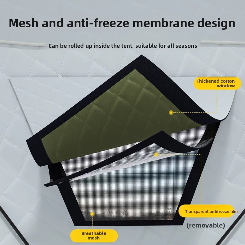 Hexagonal Ice Fishing Hut – Th - Fishing Equipment You Need 评论和价格