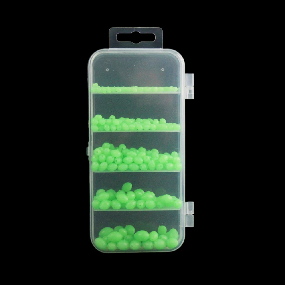 Ackibbik 375pcs/box Luminous F - Fishing Equipment Lures 评论和价格