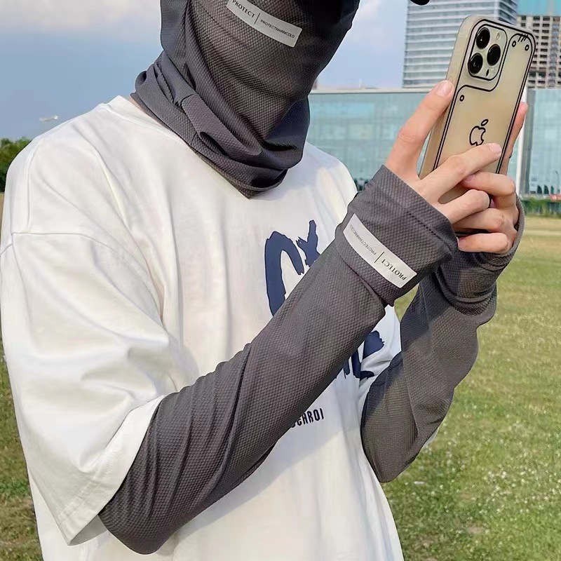 1Pair Unisex UV Cooling Sun Ar - Fishing Gear 评论和价格