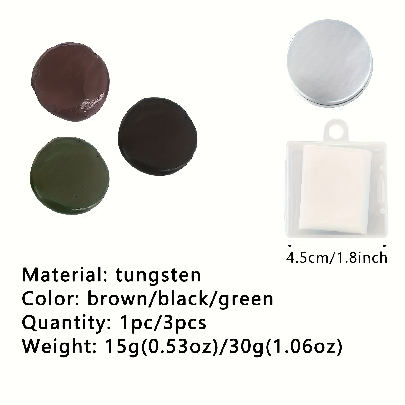 Tungsten Putty 0.5oz(15g) Tika - Fishing Equipment Lures 评论和价格