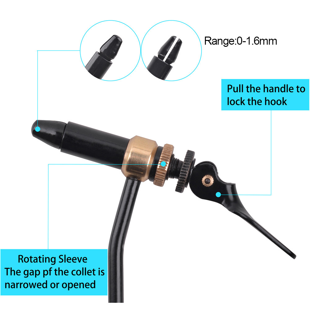Rotary Fly Tying Vise Tool Saf - Fishing Equipment Lures 评论和价格