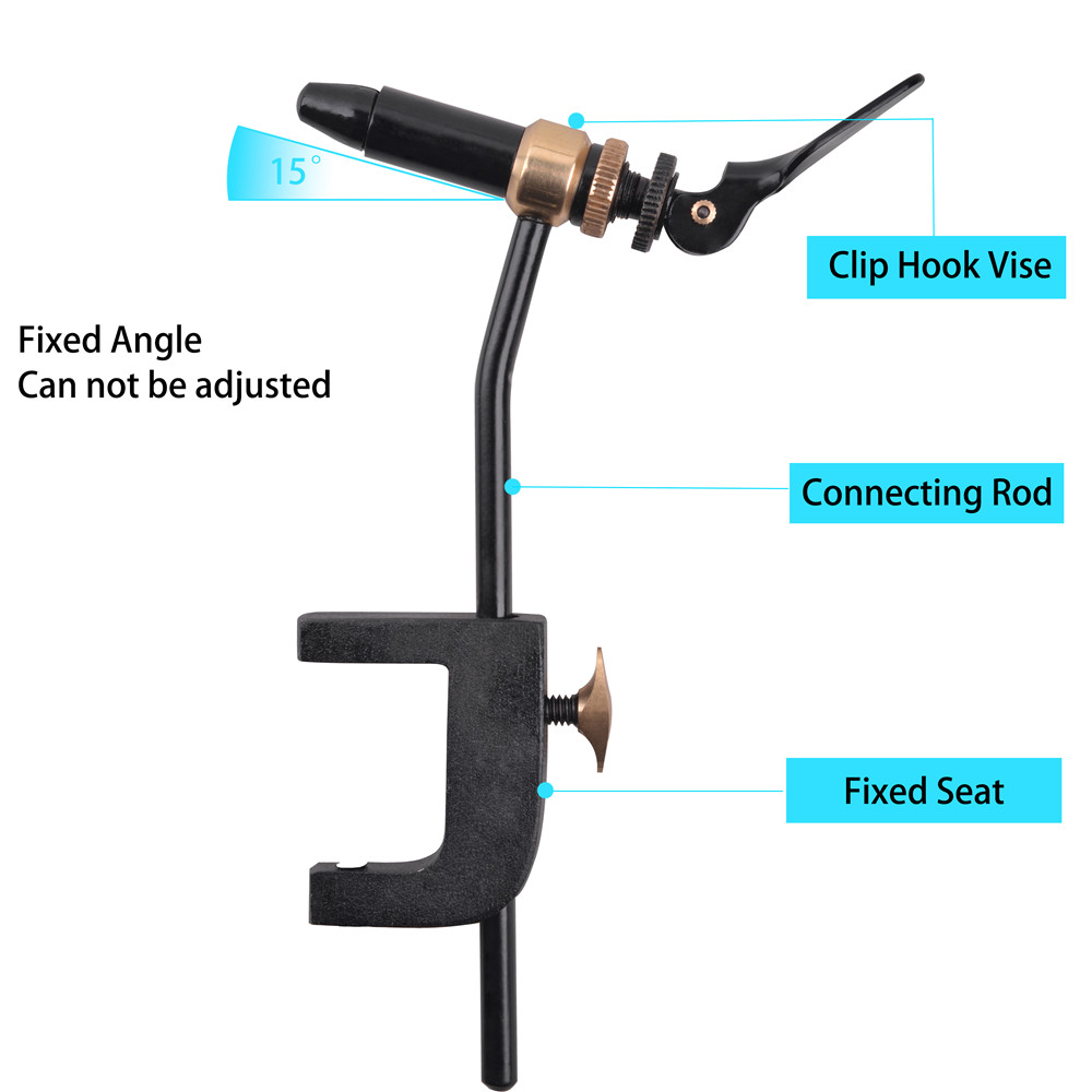 Rotary Fly Tying Vise Tool Saf - Fishing Equipment Lures 评论和价格