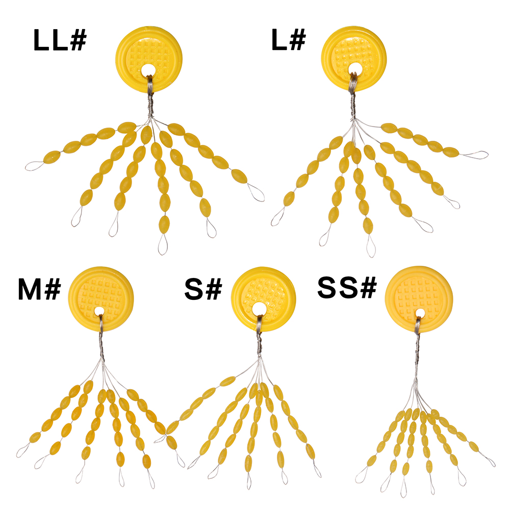180pcs Rubber Fishing Float St - Fishing Equipment Lures 评论和价格
