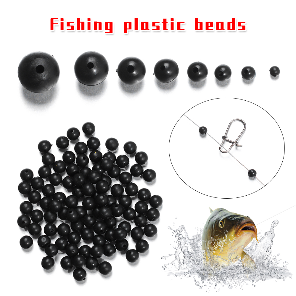 100pcs/lot Fishing Beads Space - Fishing Equipment Lures 评论和价格