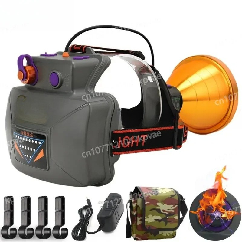 P90 Induction Head Flashlight  - Fishing Gear 评论和价格
