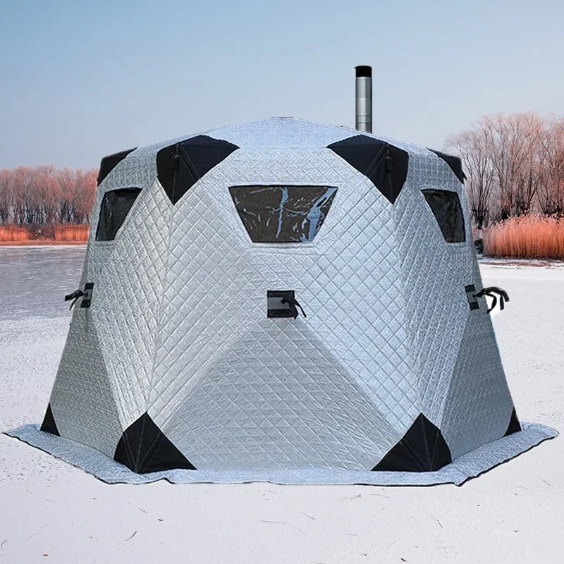 Winter Insulated Big Sauna Ten - Fishing Equipment You Need 评论和价格