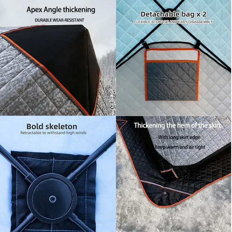 Winter Insulated Big Sauna Ten - Fishing Equipment You Need 评论和价格