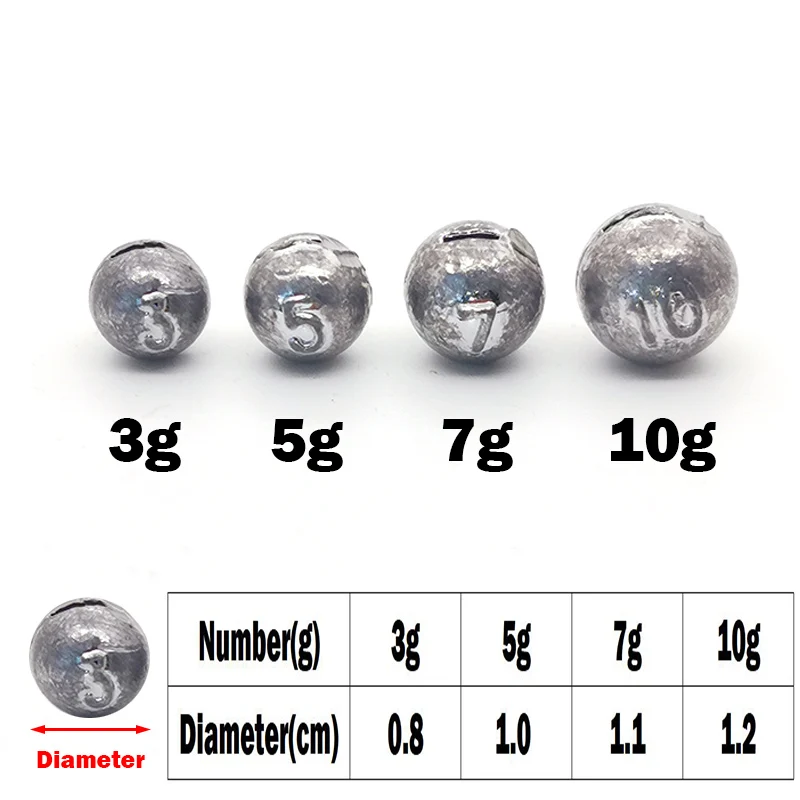 OUTKIT 10pcs/lot Lead Head Sin - Fishing Equipment Lures 评论和价格