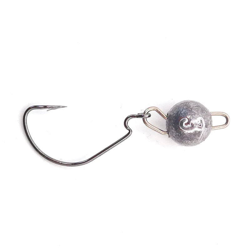 OUTKIT 10pcs/lot Lead Head Sin - Fishing Equipment Lures 评论和价格