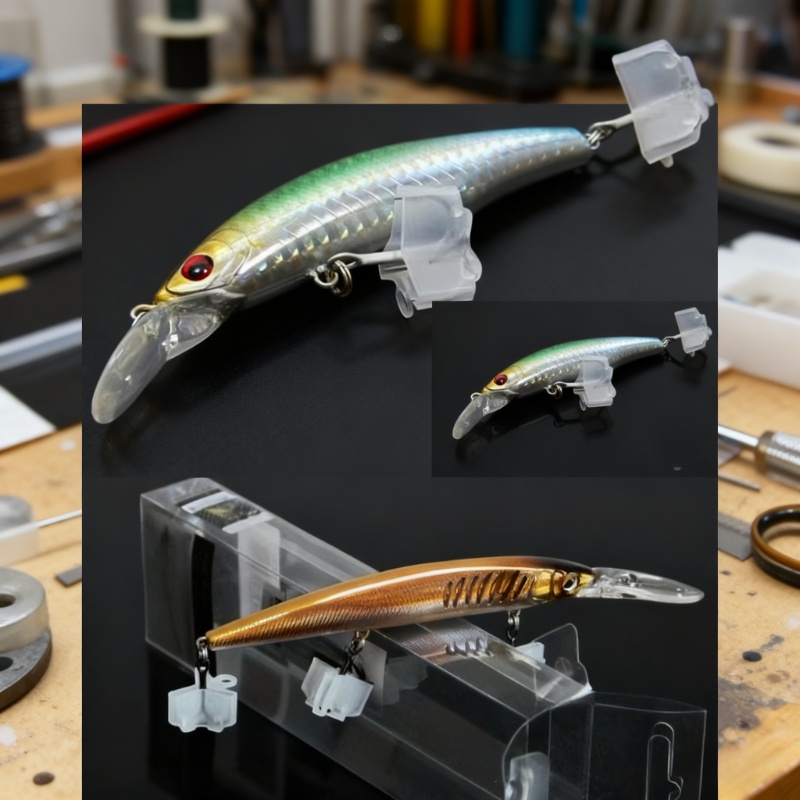 195Pcs Open Slot Treble Hook P - Fishing Equipment Lures 评论和价格