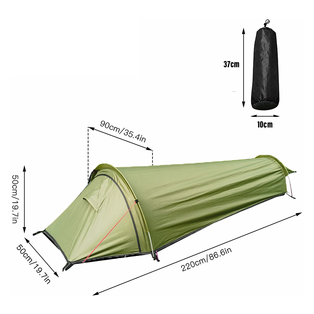 850g Ultralight 1 Person Tent  - Fishing Equipment You Need 评论和价格
