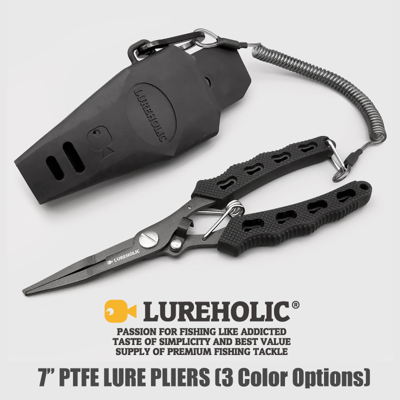 Lureholic 7” PTFE Coated Lure  - Fishing Equipment Lures 评论和价格