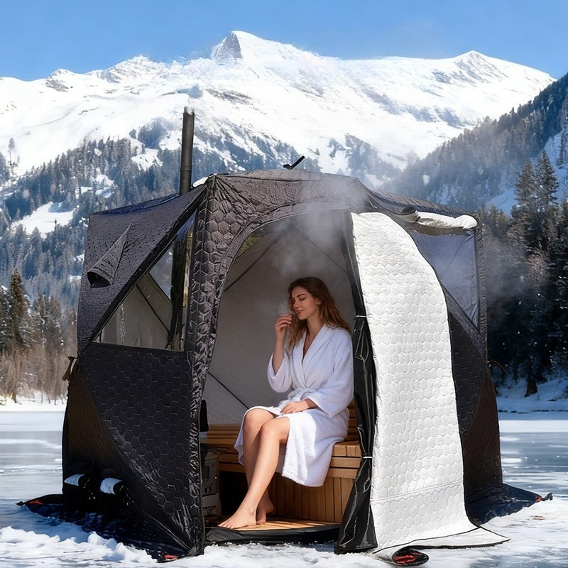 Winter Sauna Tent Winter Thick - Fishing Equipment You Need 评论和价格